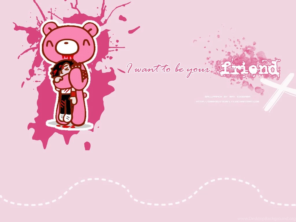 Gloomy Bear Wallpapers By Darkbutterflyx On Deviantart Desktop Background