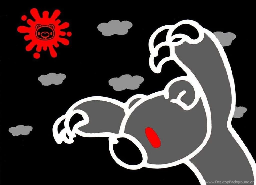 Tietasanel: Gloomy Bear Wallpapers