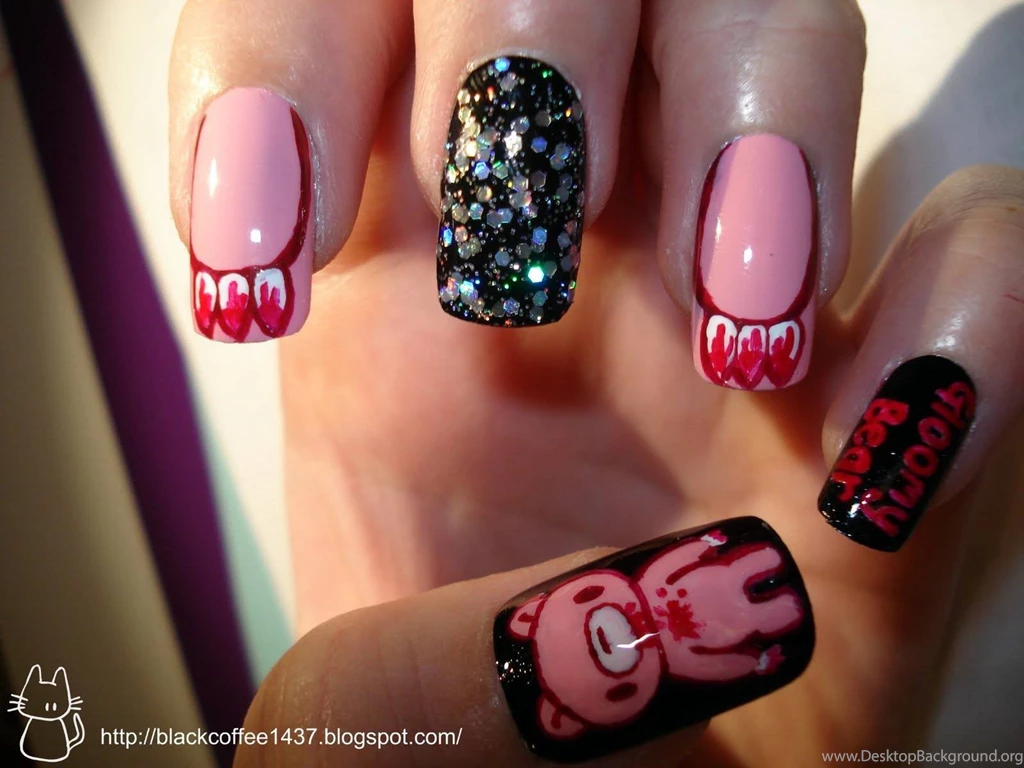 Gloomy Bear Nails ☆Nails☆ Picture