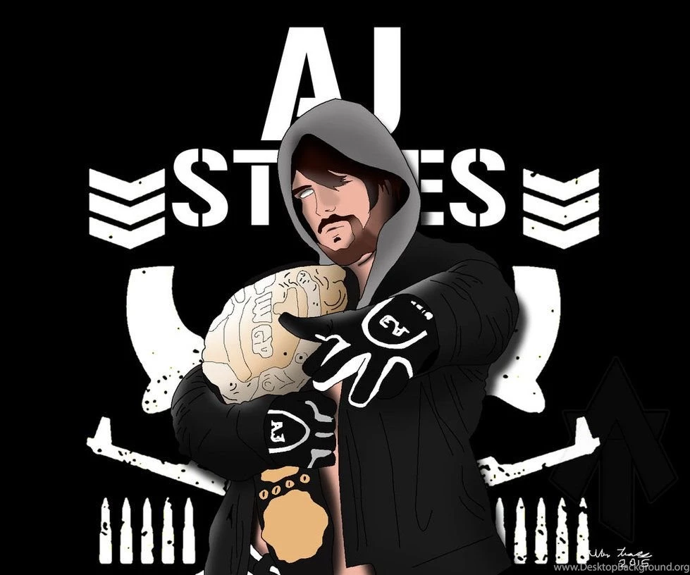 AJ Styles Drawing By AllenThomasArtist On DeviantArt