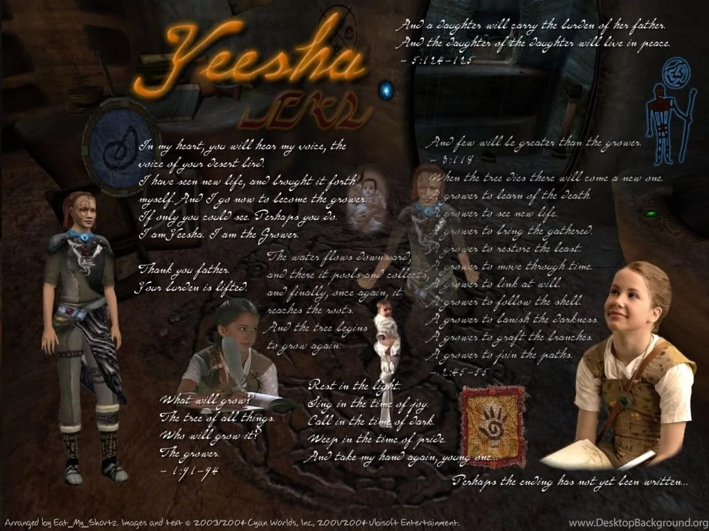 New Myst Character Wallpapers By Eat_My_Shortz