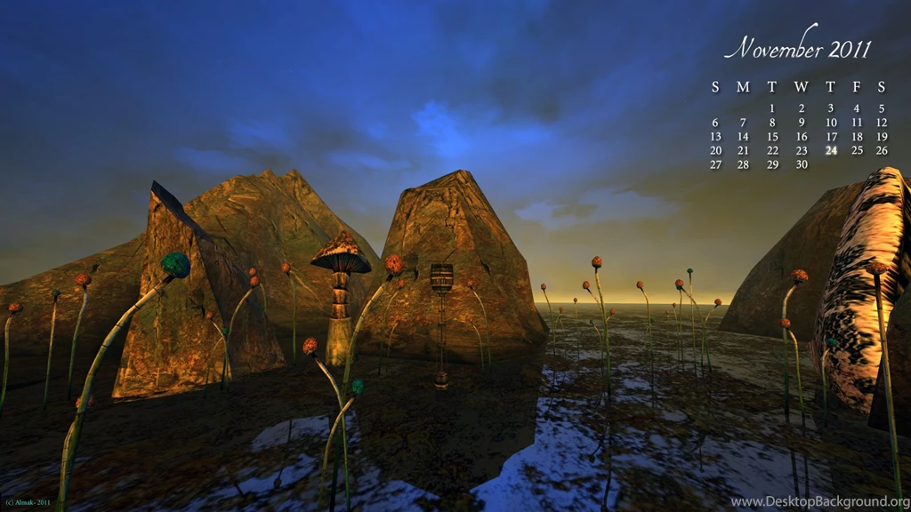 MYST Related Downloads And Commentaries: November 2011 Calendar ...