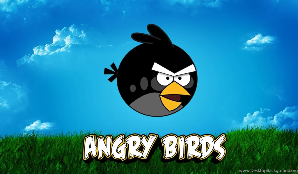 Black Angry Birds Eggs Wallpapers