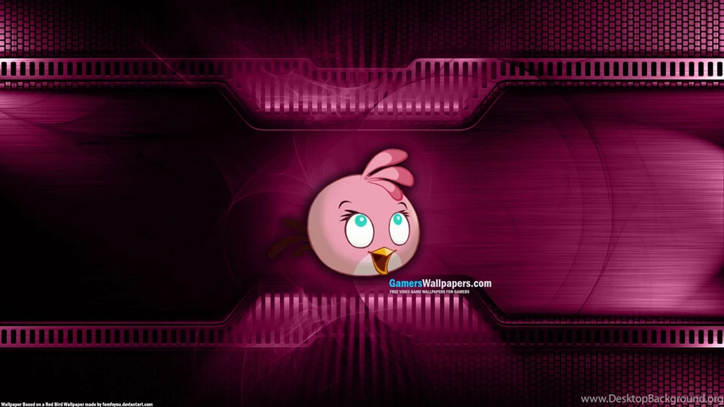 Pink Bird Angry Birds Wallpapers (32079959) Fanpop