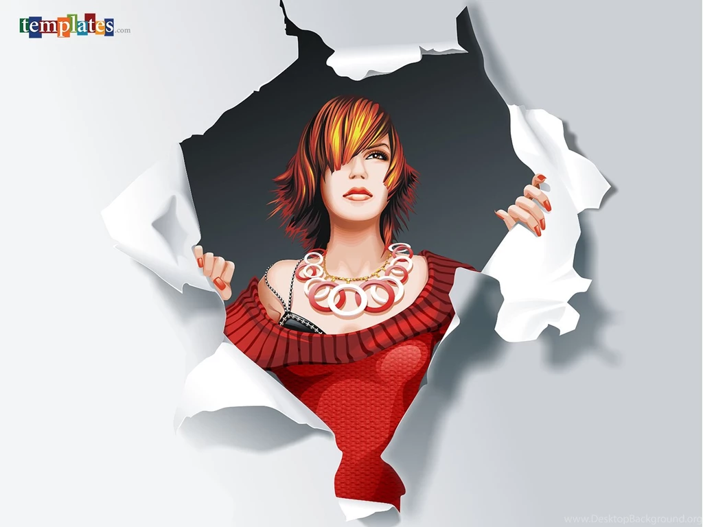 1600x1200 Red Haired Girl Desktop PC And Mac Wallpapers