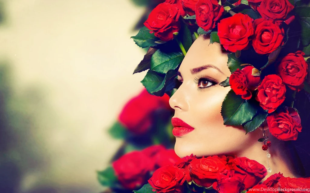 Girl With Red Roses HD Wallpapers IHD Wallpapers