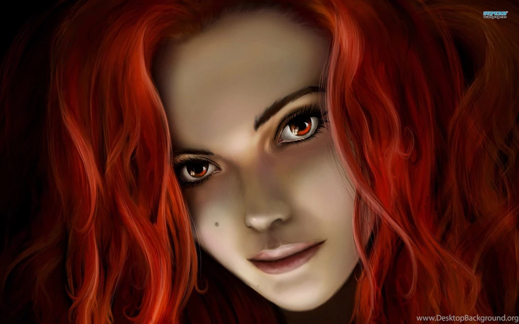 Red Haired Girl Wallpapers Fantasy Wallpapers