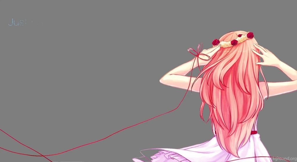 Anime Red Girl Wallpapers