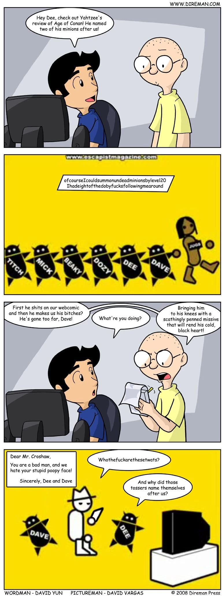 Comic Strips By Dave The Direman