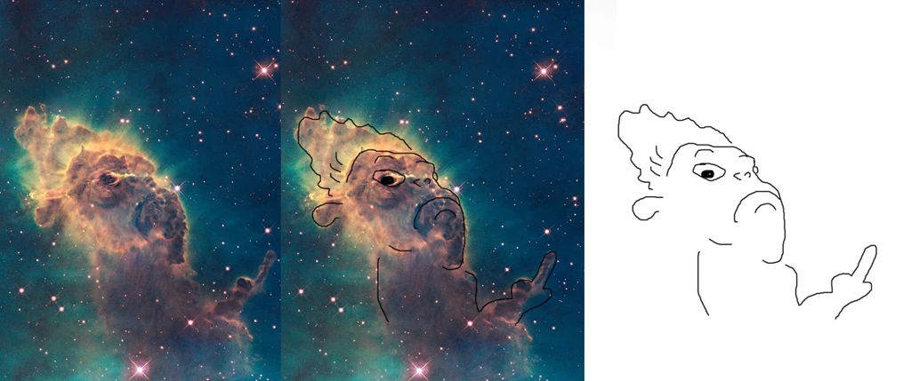 I Changed My Wallpapers To A Picture Of The Eagle Nebula. Now All I ...