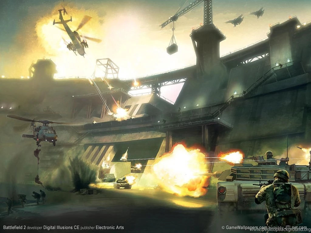 Gamers' Shack Battlefield 2 (bf2) Wallpapery, Tapety