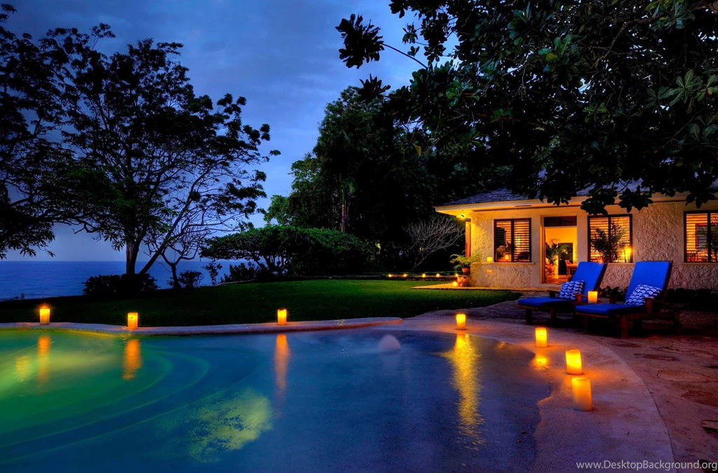 Wallpapers Resorts Pools Bungalow Golden Eye Jamaica Cities Image ...