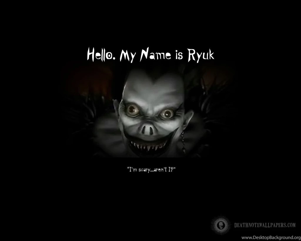Death Note, Horror, Scary, Clowns, Ryuk :: Wallpapers