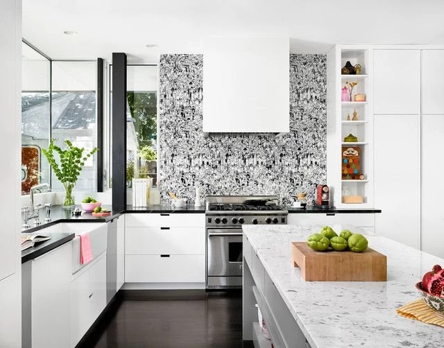Wallpapers Backsplash Home Design Ideas, Pictures, Remodel And Decor