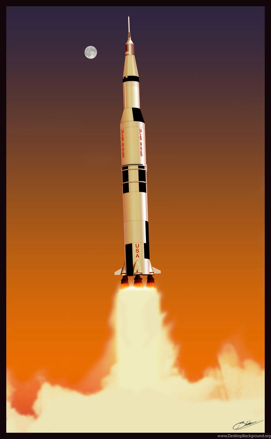 Saturn V Rocket V1 By Firmato On DeviantArt