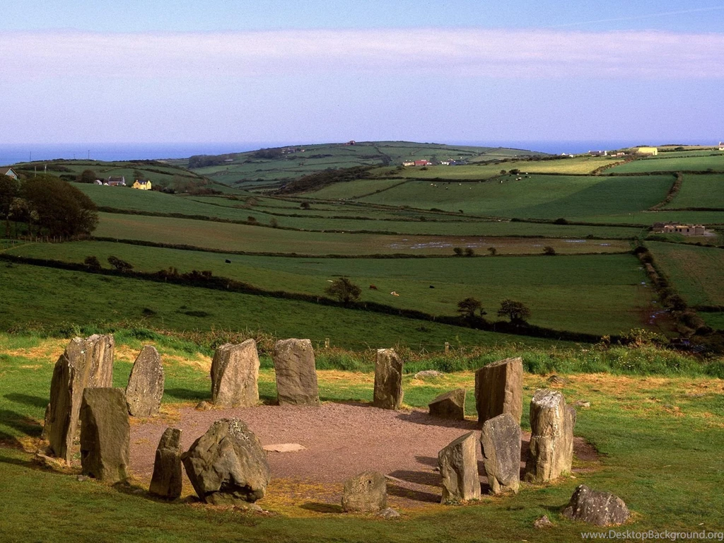 Free Drombeg Stone Circle In Ireland, County Cork Computer Desktop ...