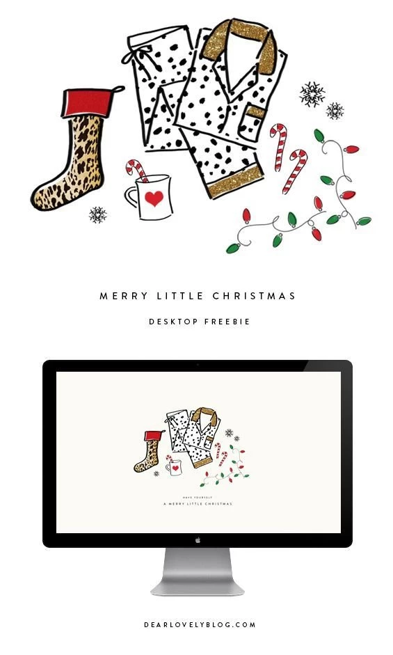 Merry Little Christmas Free Desktop Download