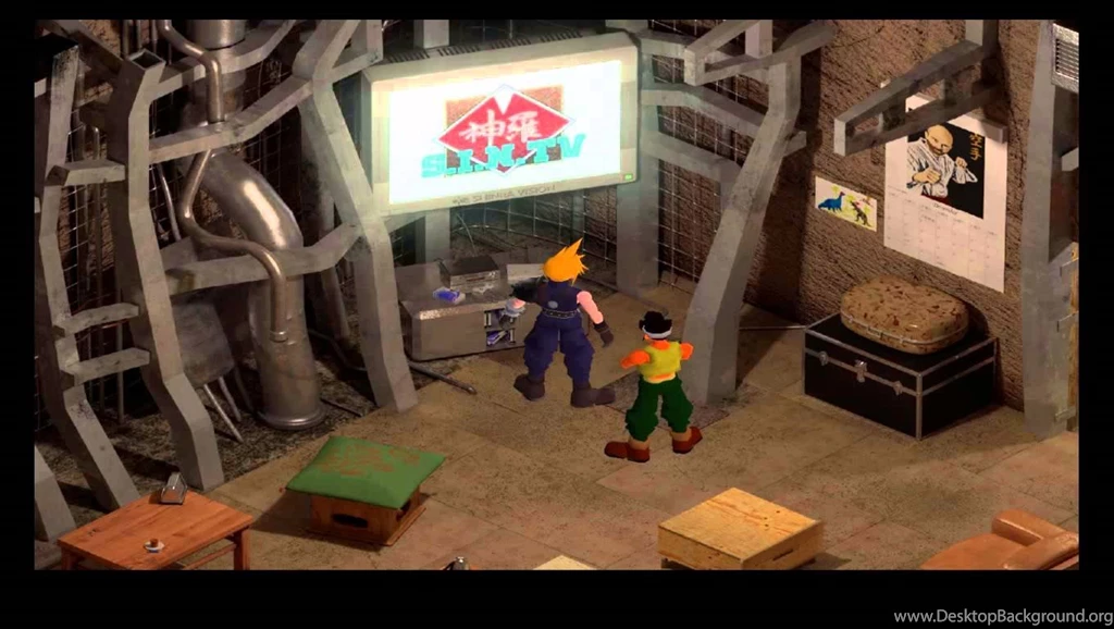 FFVII PC Sector 5 HD Backgrounds YouTube