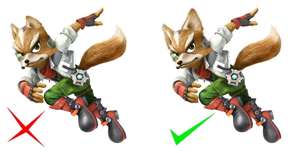 Fox McCloud Compare By Foot paws On DeviantArt