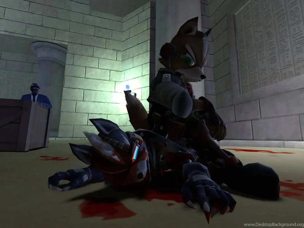 Fox McCloud Defeats Wolf O'Donnell By Lenzikka On DeviantArt