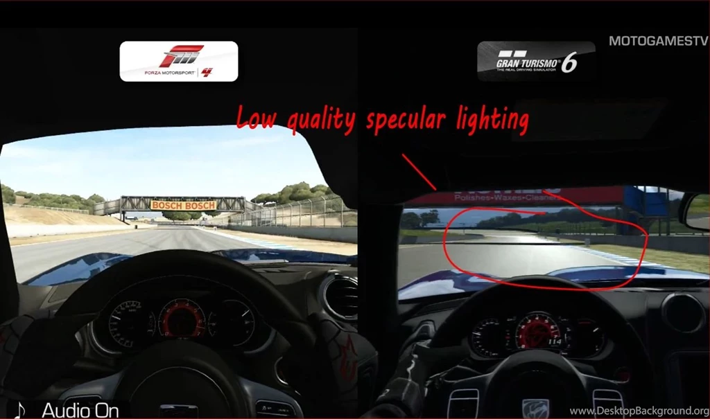 Gran Turismo 6 Vs Forza 4: Graphics Comparison Video