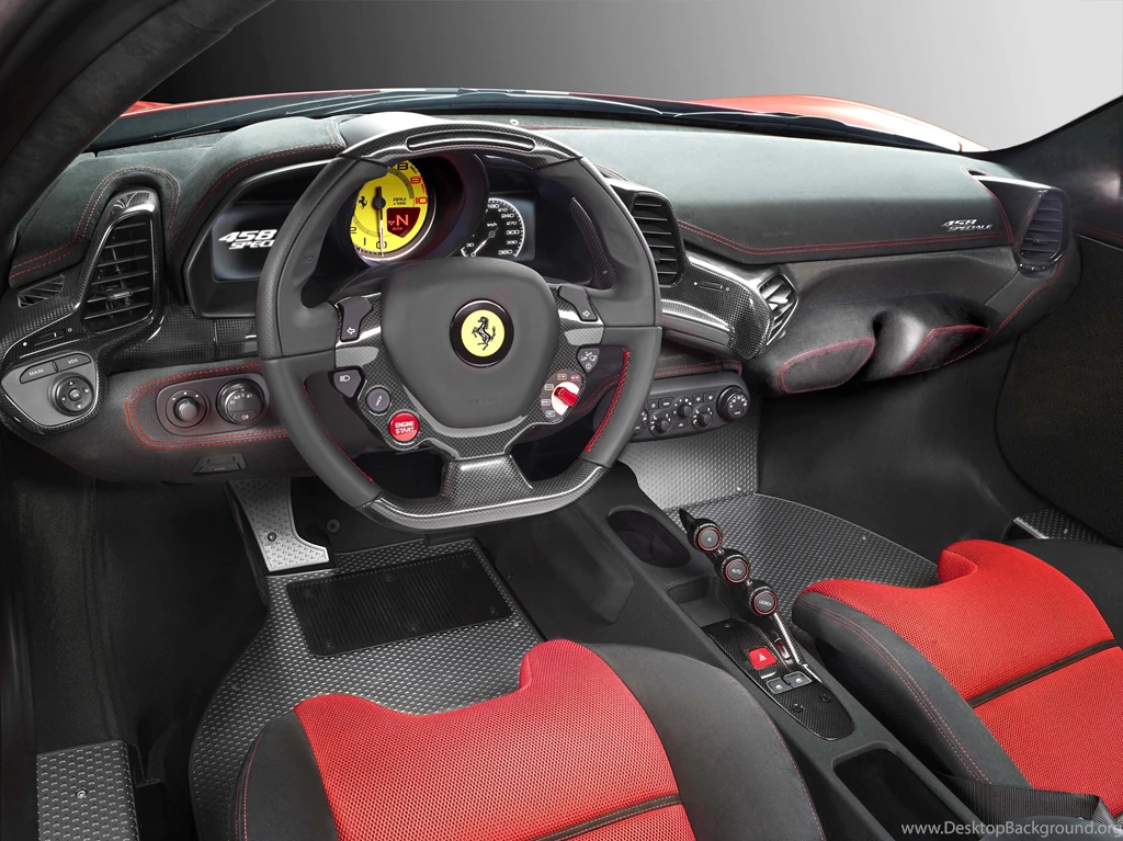 Ferrari 458 Italia Red Interior   Image