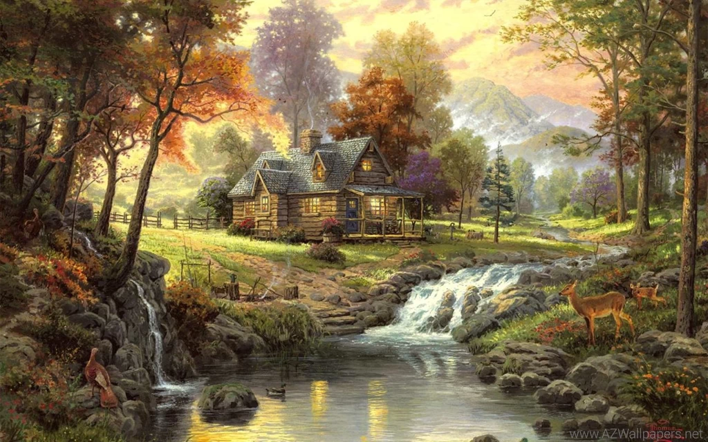 Thomas Kinkade Wallpapers For Computer   Wallpapers Cave