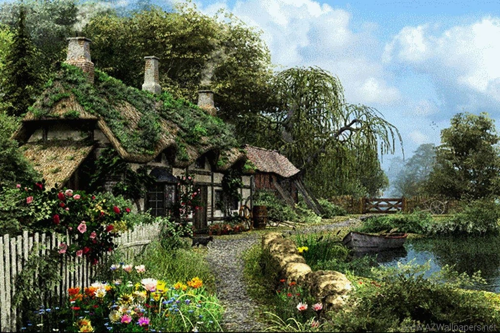 English Cottage   (