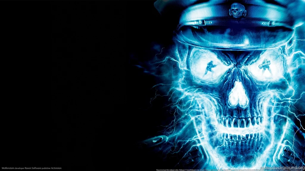 Blue Skull Wallpapers HD Cool