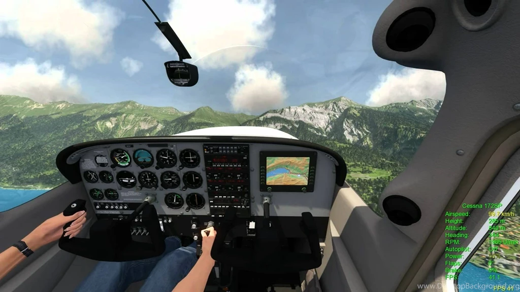 Aerofly FS Simulator: First Cessna 172 SP Tests YouTube