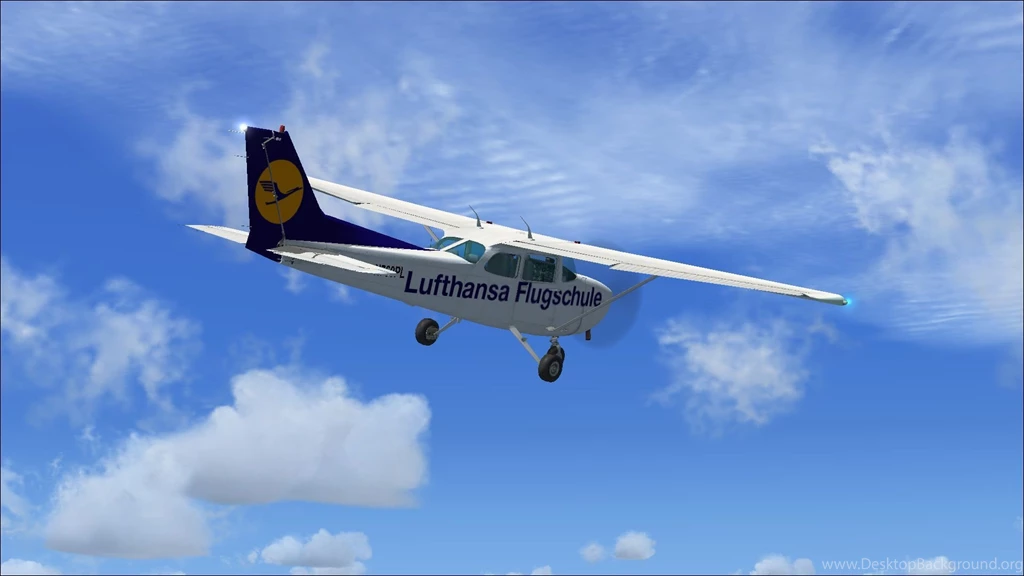 Lufthansa Flightschool Cessna 172 For FSX