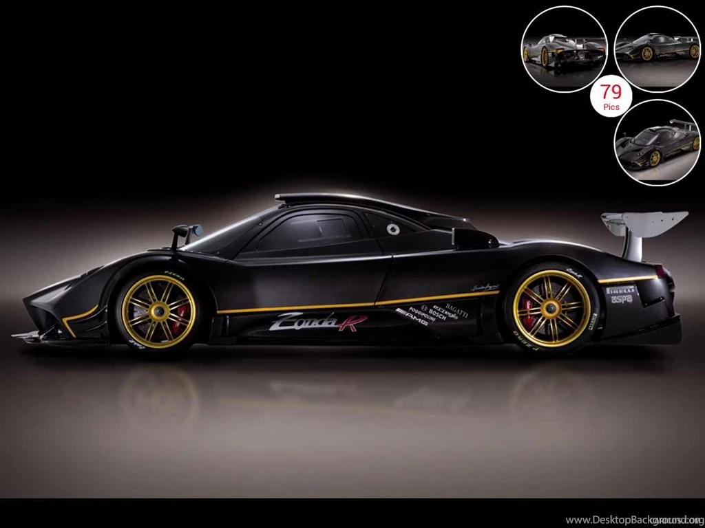 Pagani Zonda R Side