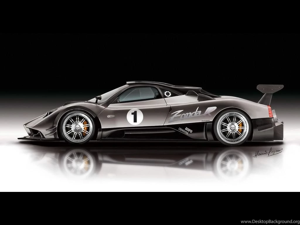 2007 Pagani Zonda R   Side Logo   1024x768   Wallpapers