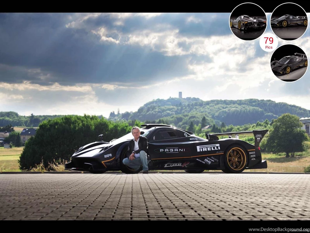 Pagani Zonda R   Side