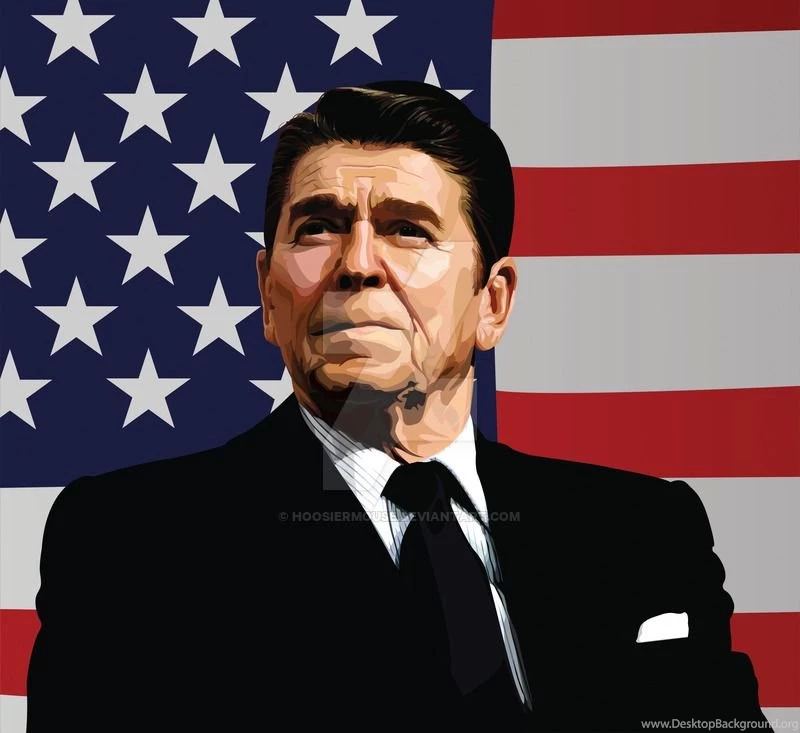 Ronald Reagan Illustration By Hoosiermouse On DeviantArt