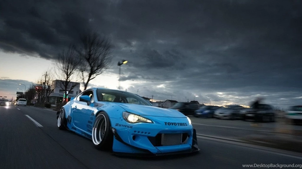 Toyota GT 86 Blue Car Wallpapers HD Download For Desktop