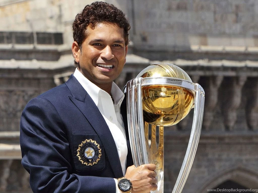 Sachin Tendulkar With World Cup 2011 Trophy Hd Wallpapers ...