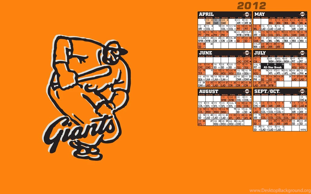 Sf Giants 2015 Schedule Wallpapers   Wallpapers Cave