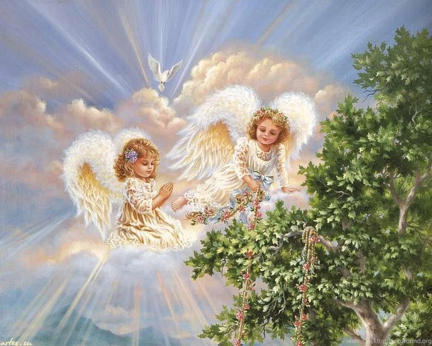 Download Mobile Wallpaper: Children, Angels, Pictures, Free. 13656.