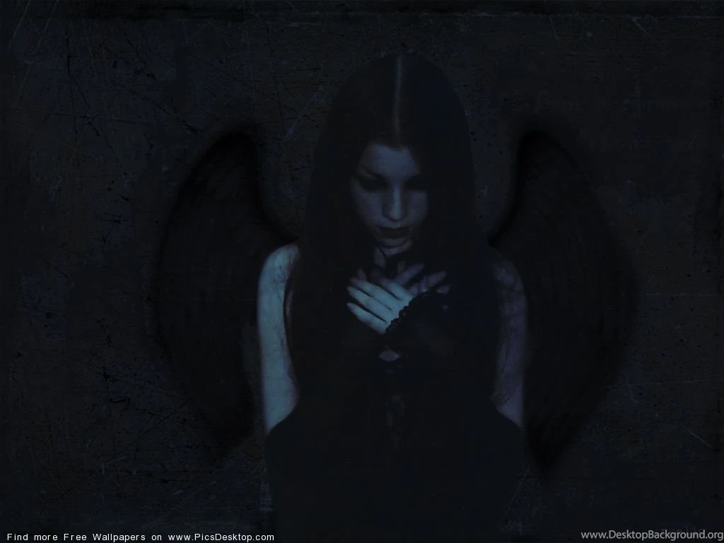 Dark Angel Gothic Art Free Desktop Wallpapers Pictures.