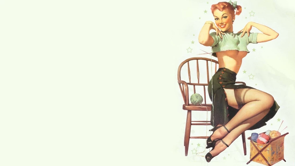 Retro Girl Desktop Wallpapers, Retro Girl Photos
