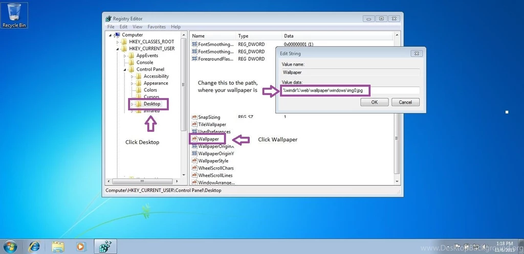 How To Change Windows 7 Starter Backgrounds Windows 7 Windows 7