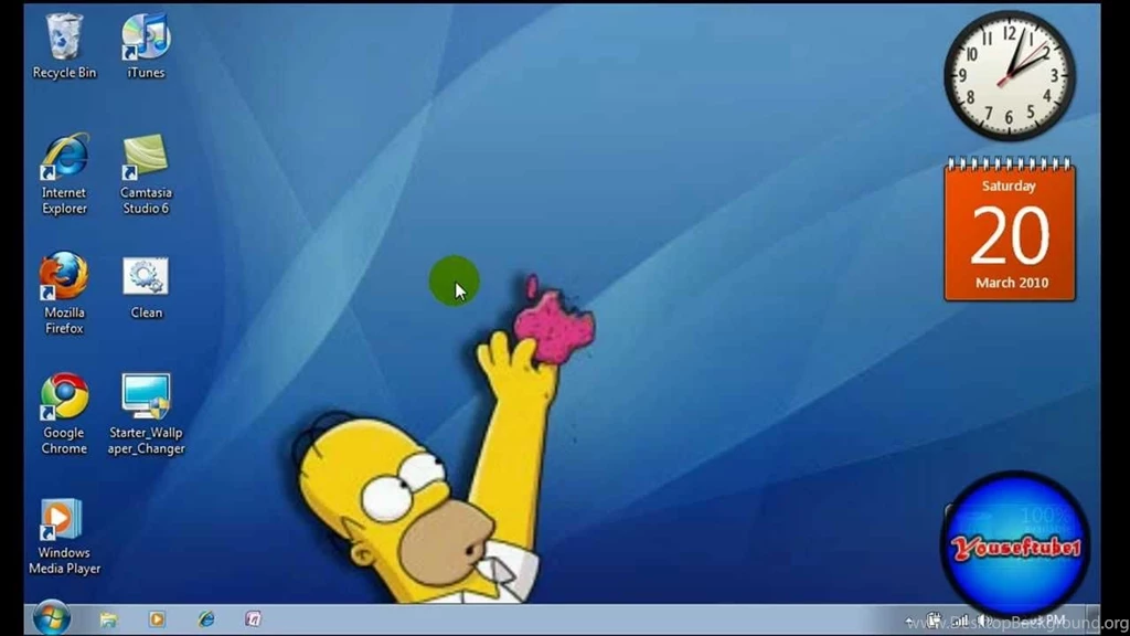 How To Change Windows 7 Starter Edition Wallpapers YouTube