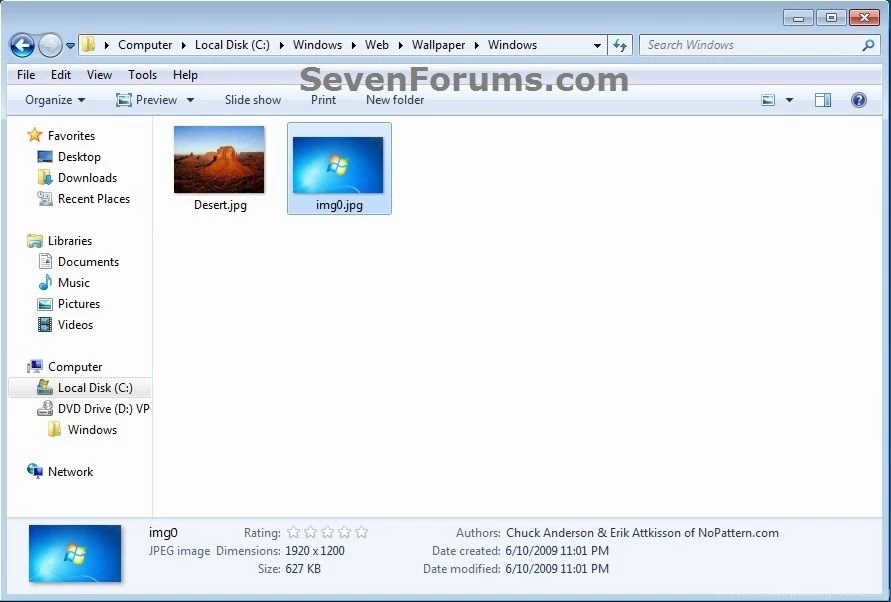 Desktop Backgrounds Wallpapers Change In Windows 7 Starter Page ...