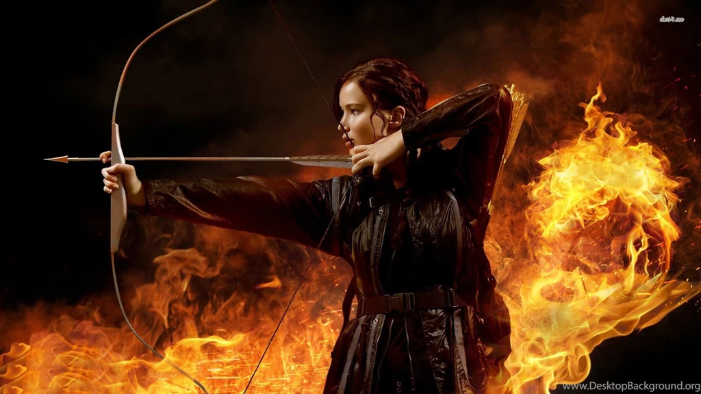 Jennifer Lawrence As Katniss In The Hunger Games Wallpapers Movie ...