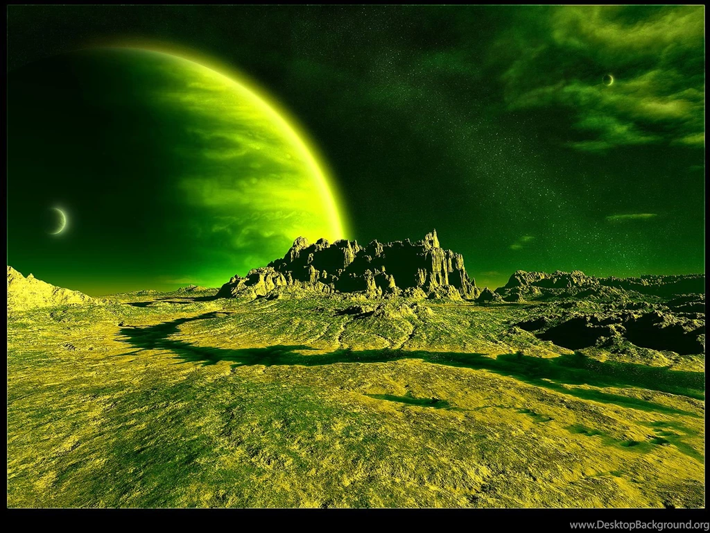Wallpapers Base: Green World