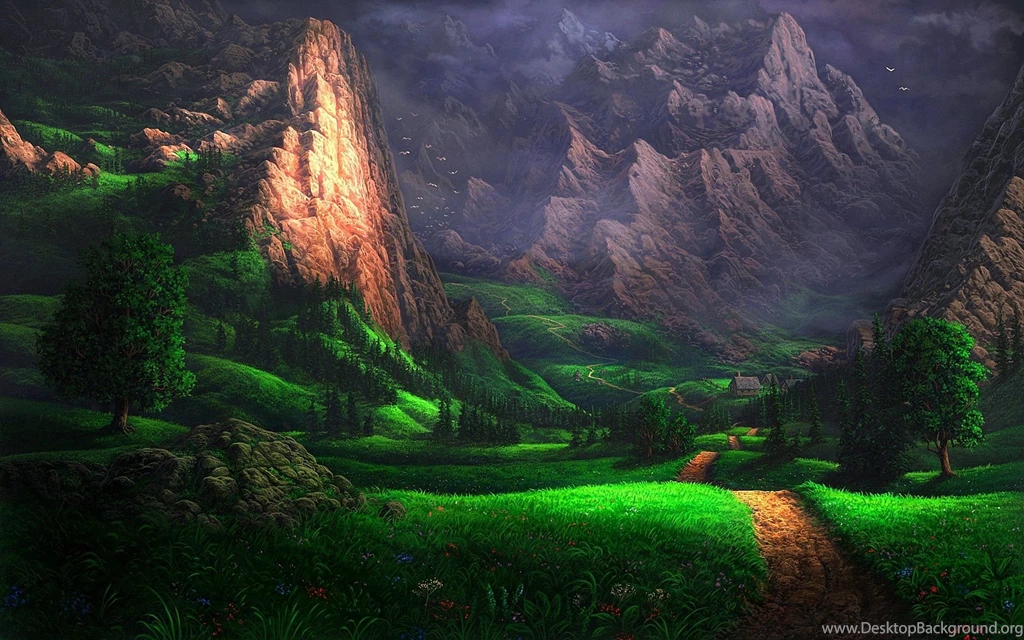 Wonderful Green World. Download Widescreen Wallpapers Beautiful ...