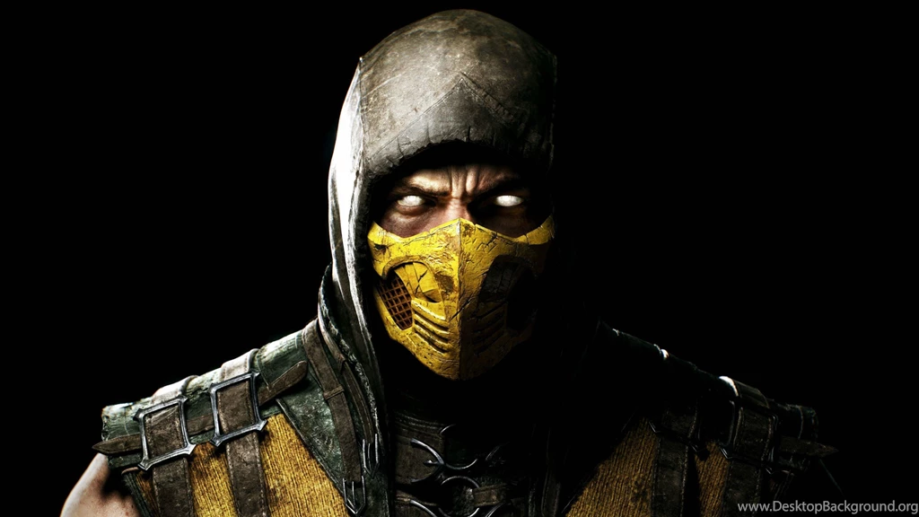 Download Wallpapers 3840x2160 Mortal Kombat X, Scorpio, Ninja, Mask ...