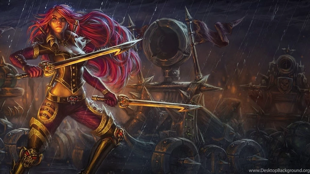 Katarina League Of Legends Wallpaper, Katarina Desktop Wallpapers