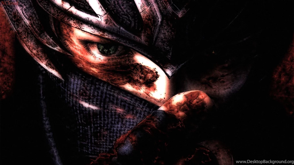 Ninja Gaiden 3 Face Green Eyes in Mask Wallpaper HD.jpg